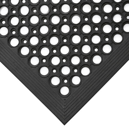 Tapis anti-fatigue Rampmat en caoutchouc perforé