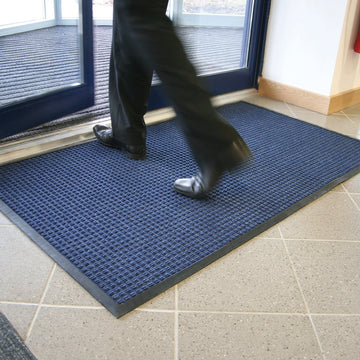 Tapis d'entrée Superdry – Haute absorption 5,4 l/m² – 7 mm – Bleu