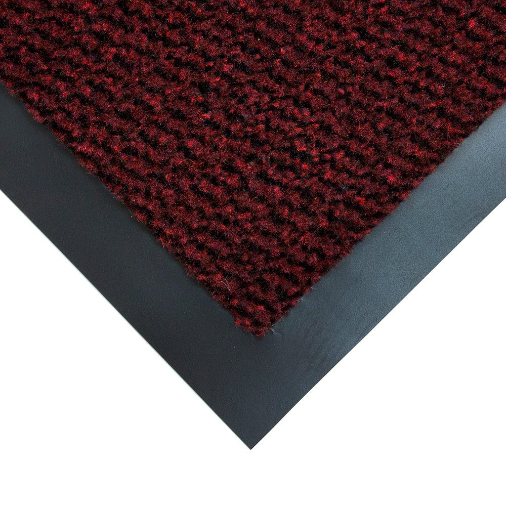 Tapis Vyna-Plush noir/rouge