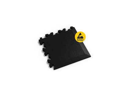 Angle PVC clipsable Fortelock ESD – noir