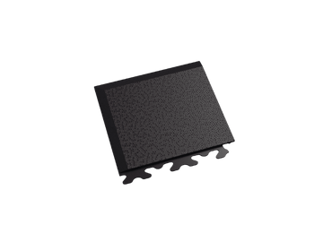 Angle pour dalle PVC Clipsable Fortelock Invisible 6,7mm – Noir Classique · A