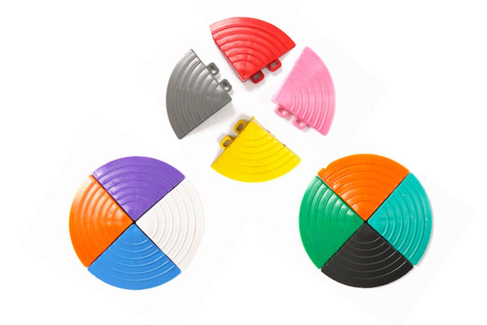 Angles pour rampes de dalles AERO – coloris assortis
