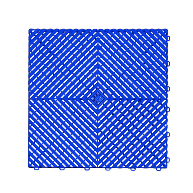 Dalle perforée AERO bleue – Matted.fr
