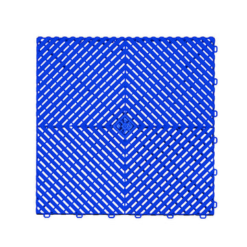 Dalle de sol AERO pour garage et atelier – Bleu
