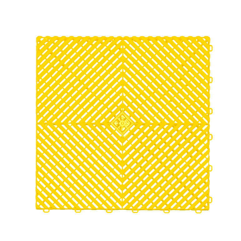 Dalle perforée AERO jaune – Matted.fr