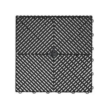 Dalle de sol AERO pour garage et atelier – Noir
