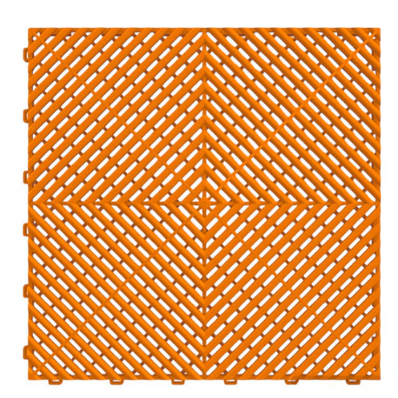 Dalle perforée AERO orange – Matted.fr