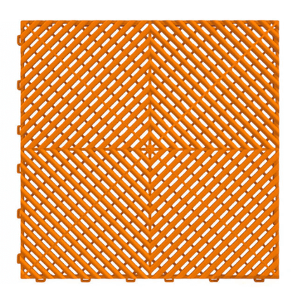 Dalle perforée AERO orange – Matted.fr