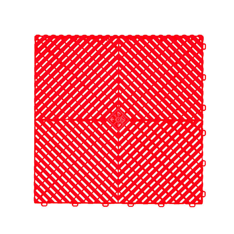 Dalle perforée AERO rouge – Matted.fr