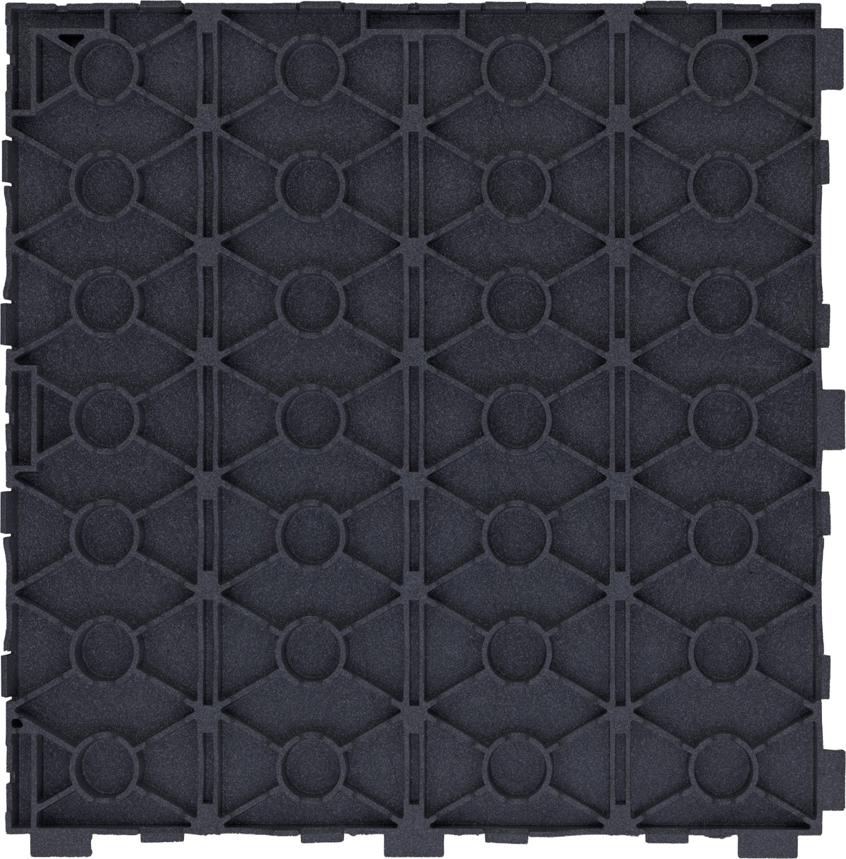 Dalle de terrasse Tereco aspect ardoise – Graphite – vue de dessous