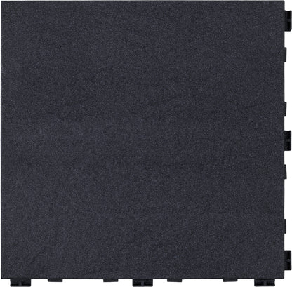 Dalle de terrasse Tereco aspect ardoise – Graphite – vue de dessus