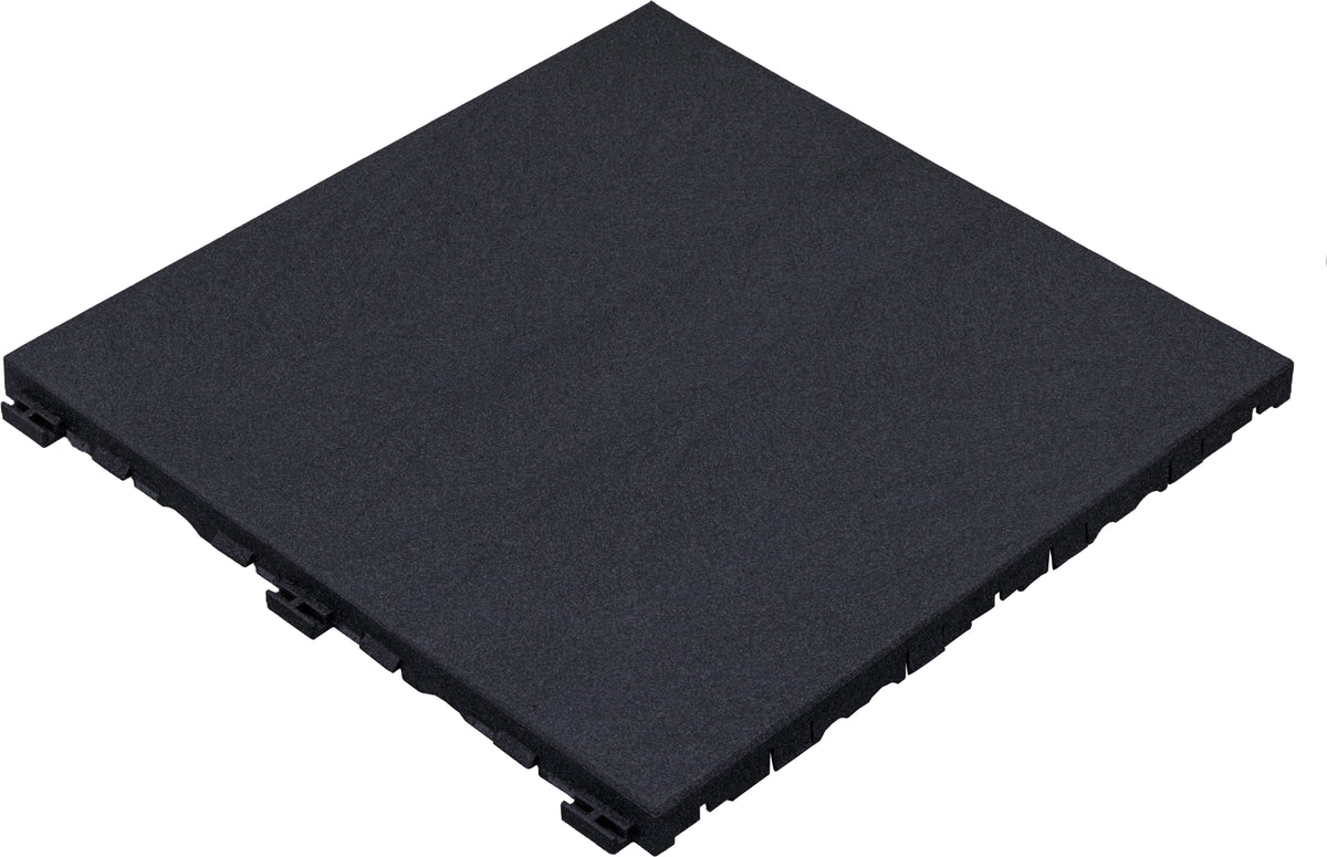 Dalle de terrasse Tereco aspect ardoise – Graphite – vue en perspective