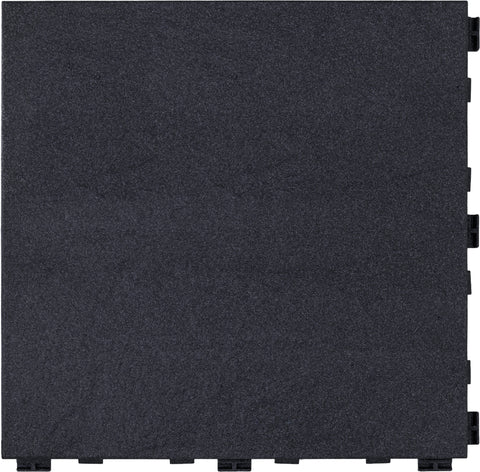 Dalle de Terrasse Tereco™ - Clipsable & Drainante (Aspect Bois / Ardoise) – Graphite