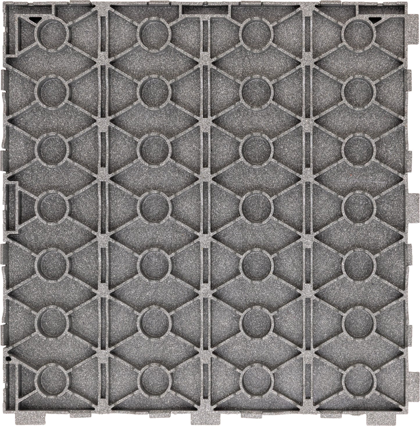 Dalle de Terrasse Tereco™ - Clipsable & Drainante (Aspect Bois / Ardoise)