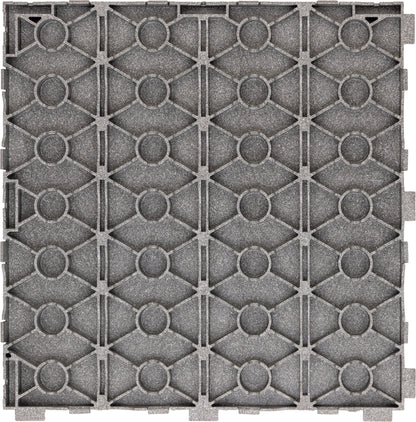 Dalle de Terrasse Tereco™ - Clipsable & Drainante (Aspect Bois / Ardoise)