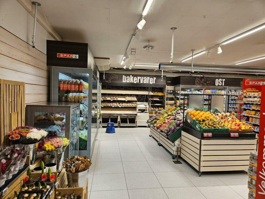 Aménagement d'un commerce alimentaire