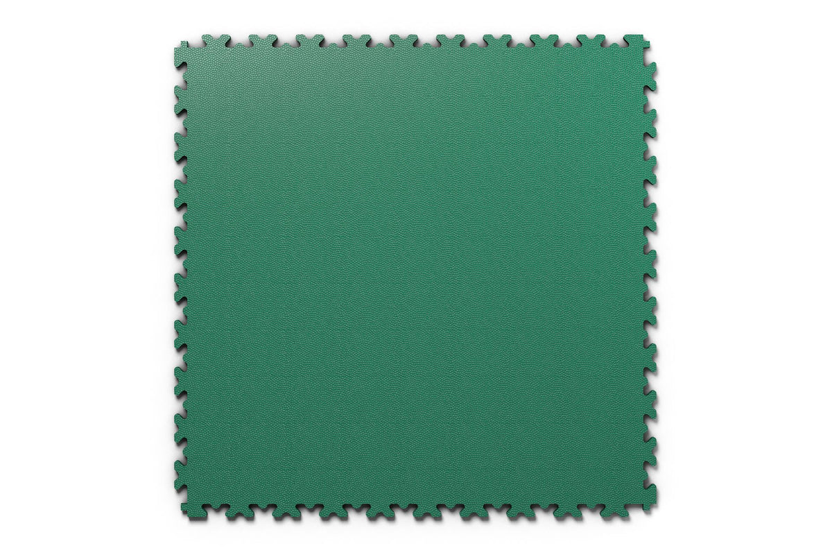 Dalle PVC clipsable Fortelock Industry 7 mm – Standard, Cuir (2020), Vert