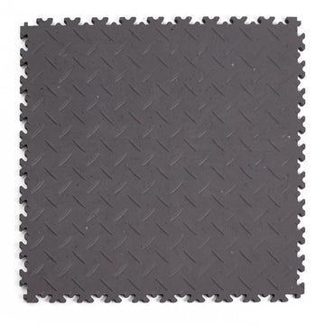 Dalle PVC Clipsable Fortelock Industry Ultra - 10mm – Larmée (2410) · Graphite Classique
