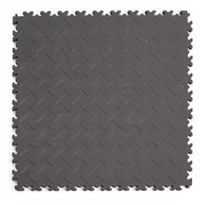 Dalle PVC clipsable Fortelock Industry Ultra 10 mm – ECO, Larmée (2410), Graphite Classique