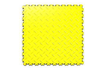 Dalle PVC Clipsable Fortelock Industry - 7mm – Larmée (2010) · Jaune