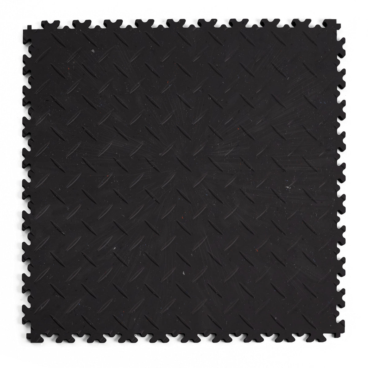 Dalle PVC clipsable Fortelock Industry Ultra 10 mm – ECO, Larmée (2410), Noir Classique