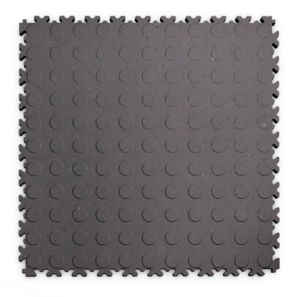 Dalle PVC clipsable Fortelock Industry Ultra 10 mm – ECO, Pastillée (2440), Graphite Classique