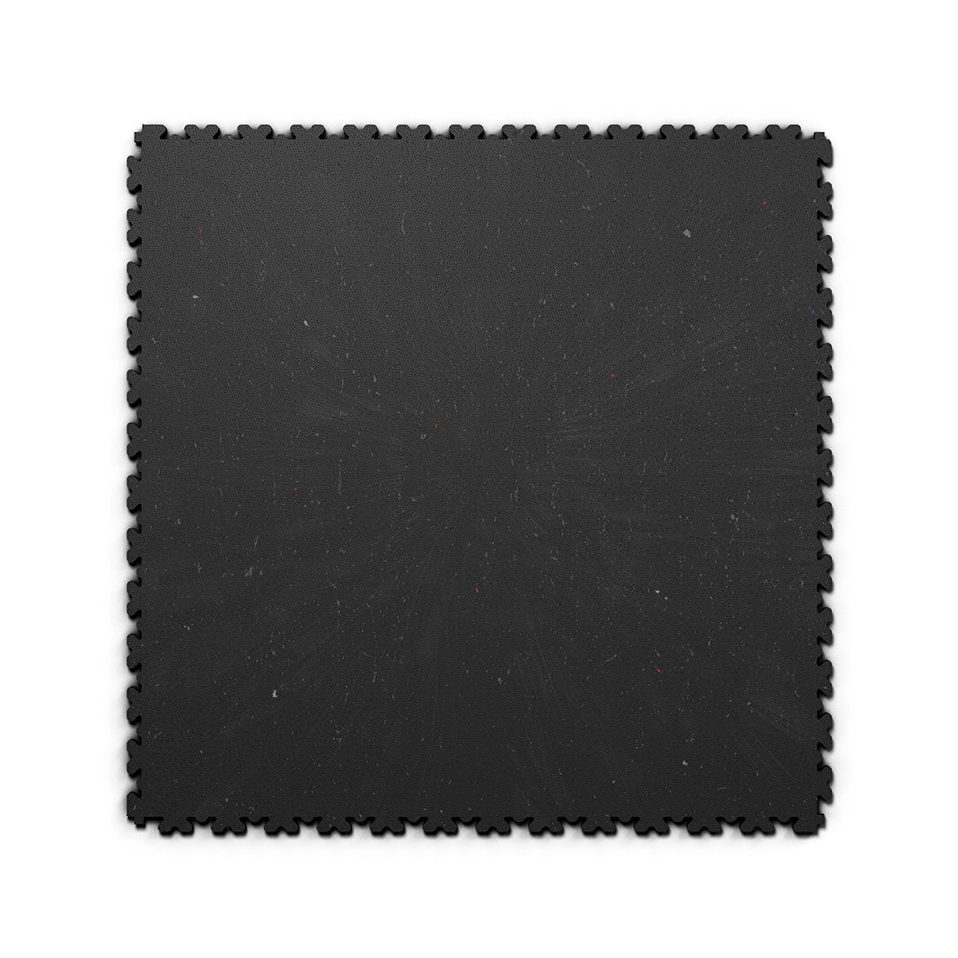 Dalle PVC clipsable Fortelock XL 4 mm – ECO, Noir Classique