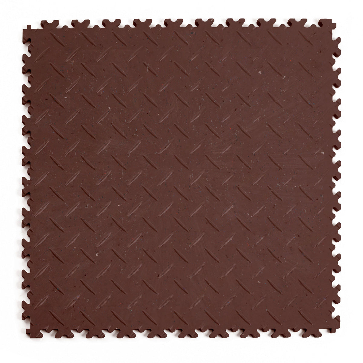 Dalle PVC clipsable Fortelock Industry Ultra 10 mm – ECO, Larmée (2410), Marron Classique