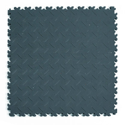 Dalle PVC clipsable Fortelock Industry 7 mm – ECO, Larmée (2010), Bleu Classique