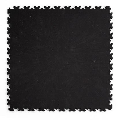 Dalle PVC clipsable Fortelock Industry Ultra 10 mm – ECO, Cuir (2420), Noir Classique