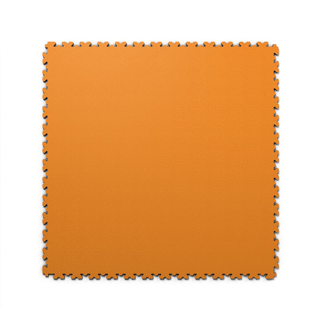 Dalle PVC clipsable Fortelock XL 4 mm – Standard, Orange