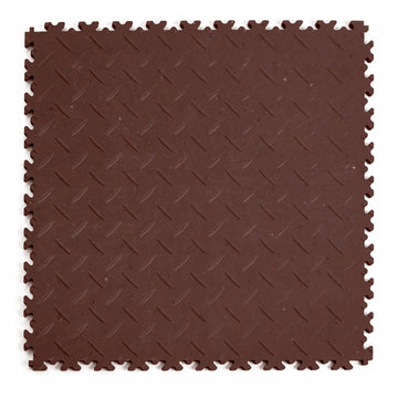 Dalle PVC Clipsable Fortelock Industry - 7mm – Larmée (2010) · Marron Classique