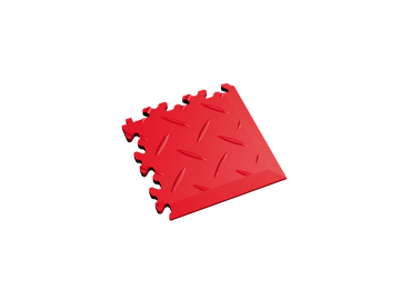 Angle pour dalle PVC Clipsable Fortelock Industry 7mm – Larmée (2016) · Rouge