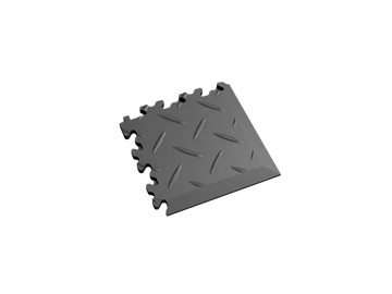 Angle pour dalle PVC  Fortelock Industry Ultra 10mm – Larmée · Graphite