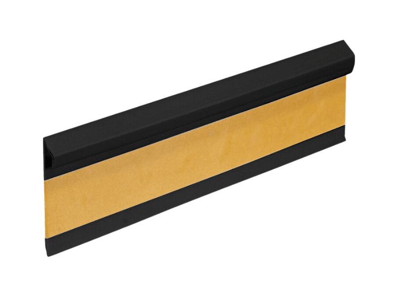 Base murale pour plinthes Fortelock (2,5m) – Noir