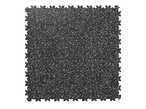 Dalle PVC Clipsable Fortelock Industry Impression Granit - 7mm – Noir / Noir