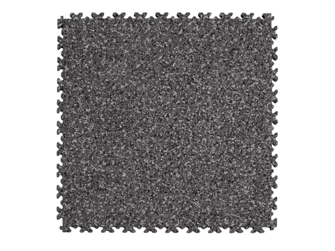 Dalle PVC Clipsable Fortelock Industry Impression Granit - 7mm – Gris / Noir