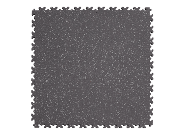 Dalle PVC Clipsable Fortelock Industry Impression Granit - 7mm – Graphite Classique · Quartz