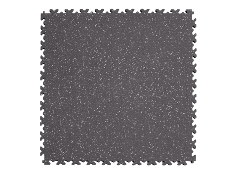 Dalle PVC Clipsable Fortelock Industry Impression Granit - 7mm – Gris / Quartz
