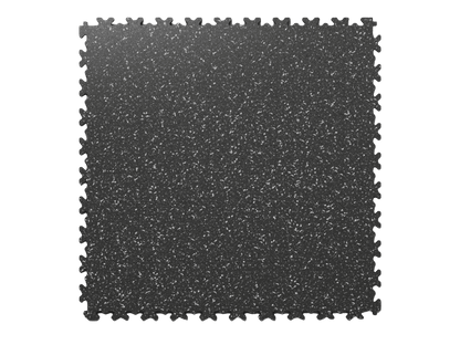 Dalle PVC clipsable Fortelock Industry 2020 Granit - Noir - Granulat Quartz