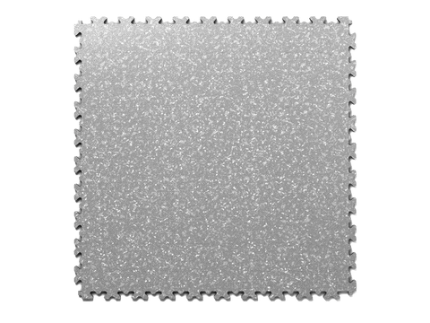 Dalle PVC Clipsable Fortelock Industry Impression Granit - 7mm – Gris / Gris
