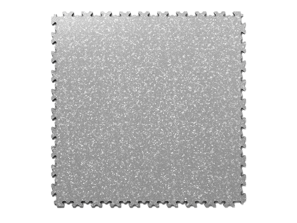 Fortelock Industry Clip-on PVC Tile Granite Impression - 7mm – Gray – Gray