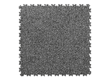 Dalle PVC Clipsable Fortelock Industry Impression Granit - 7mm – Graphite · Noir