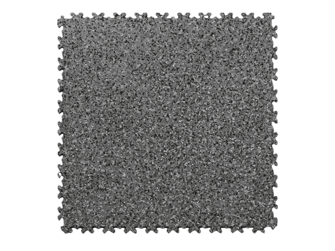Dalle PVC Clipsable Fortelock Industry Impression Granit - 7mm – Graphite / Noir