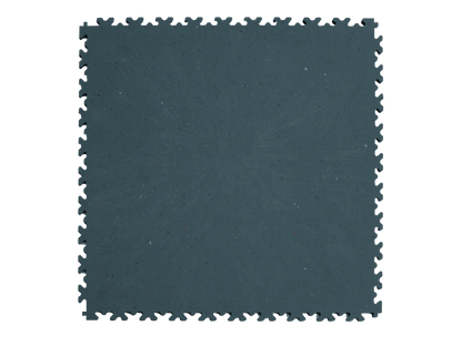 Dalle PVC clipsable Fortelock Industry Ultra 10mm - Eco-recyclée - Bleu - Finition Cuir 2420