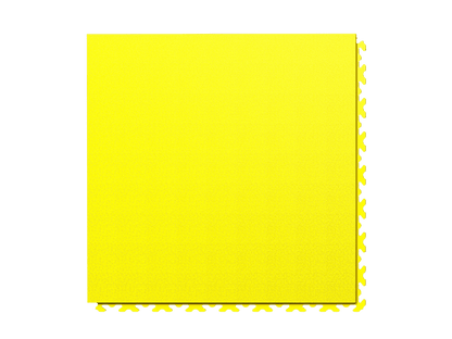 Dalle PVC clipsable Fortelock Invisible - Cuir 2030 - Jaune - 6,7mm