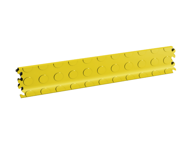 Plinthe pour dalle PVC Clipsable Fortelock Industry et Industry Ultra – Pastillée (2041), Jaune