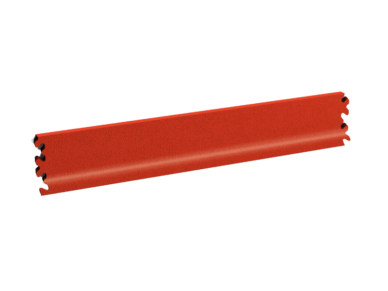 Plinthe pour dalle PVC Clipsable Fortelock Industry et Industry Ultra – Cuir (2021), Rouge