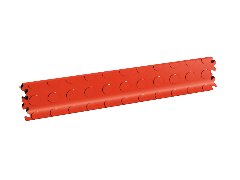 Plinthe pour dalle PVC Clipsable Fortelock Industry et Industry Ultra – Pastillée (2041), Rouge
