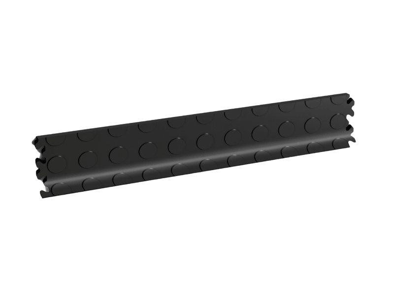 Plinthe pour dalle PVC Clipsable Fortelock Industry et Industry Ultra – Pastillée (2041), Noir